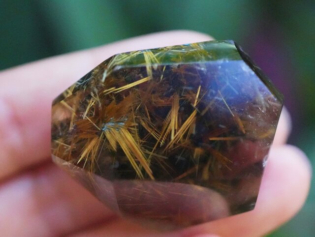 ルチルクォーツ原石 黄金原石☆タイタンルチルインクォーツ原石s1032 | iichi 日々の暮らし