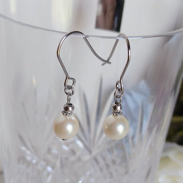 パール 真珠 ピアス イヤリング
