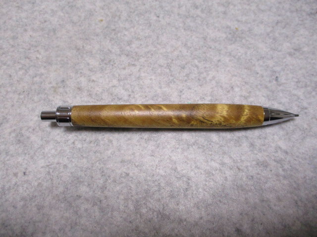 23Bハンドメイド木軸シャーペン御蔵島柘植蜜蝋ワックス仕上げ ab48e1676614a8a148dabbb9b94574