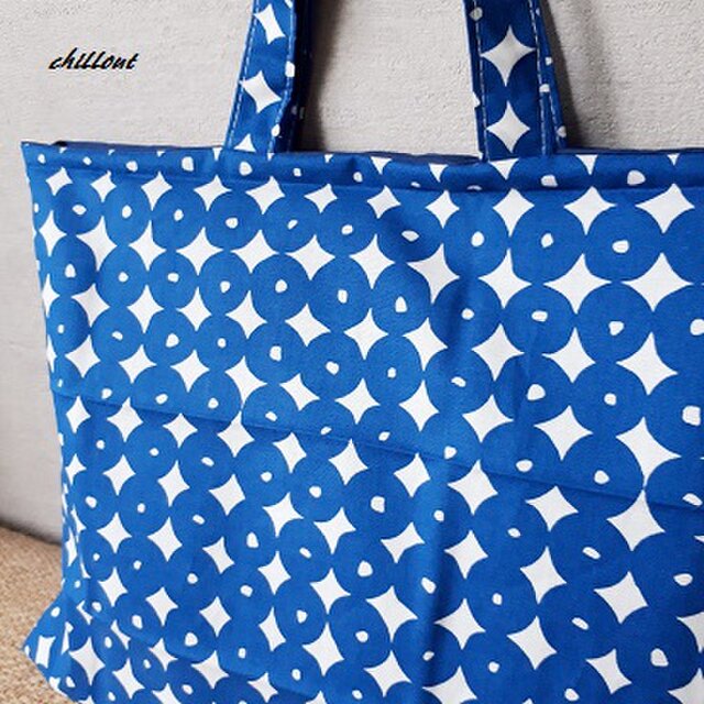 入園・入学】レッスンバッグ：ブルードット【0309】 | iichi 日々の