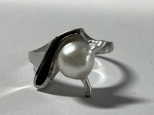 伊勢志摩あこや真珠シルバーリング | iichi 日々の暮らしを心地よく