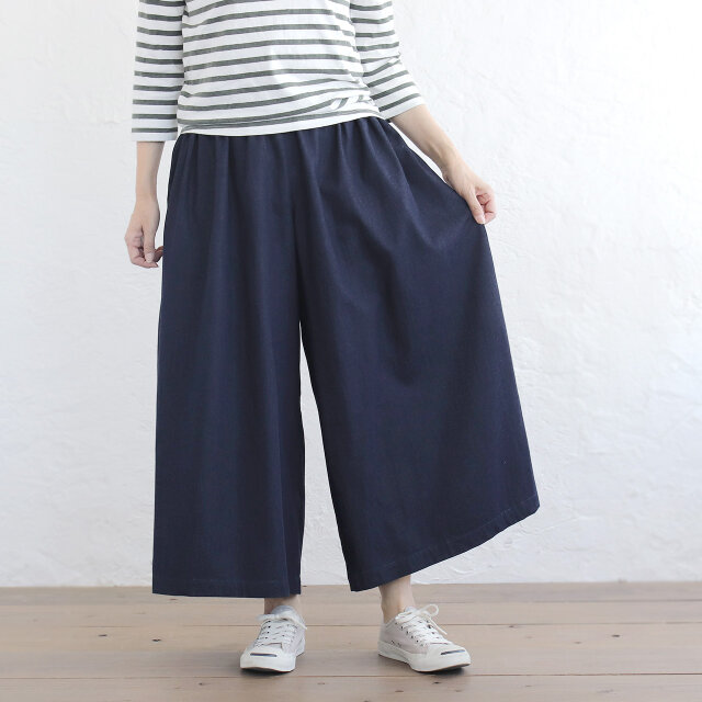 希少/美品/usaato/すすり インディゴ ムササビ パンツ/フリー