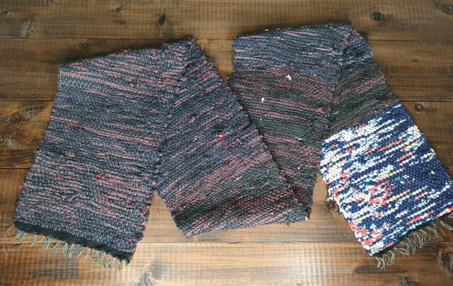 古布 裂き織りマフラー ☆送料無料☆ | iichi 日々の暮らしを心地よく