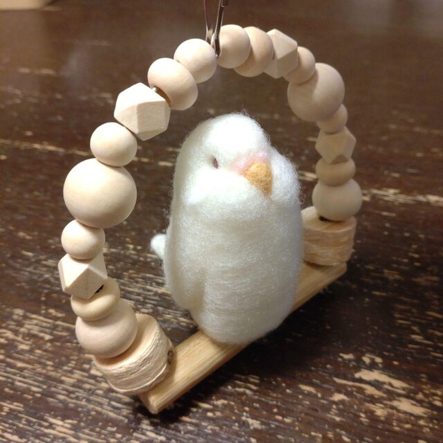 鳥のブランコ☆ハンドメイド③ - 鳥用品