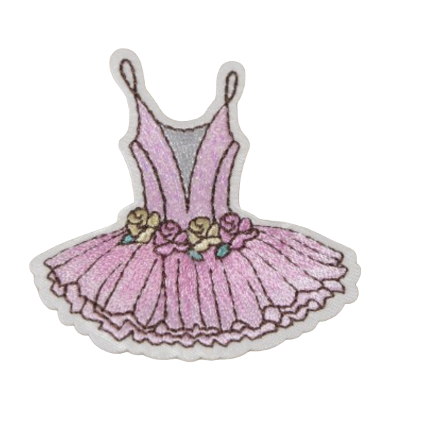 アップリケワッペン バレエ クラシックチュチュ グラフィック ST W-2202 バレリーナ バレー