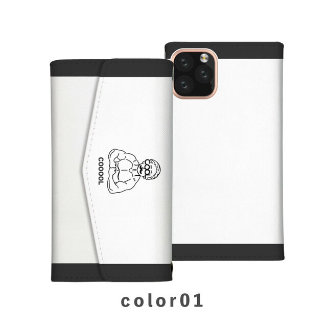 ボディビルダー 筋肉 マッチョ イラスト 全機種対応スマホケース