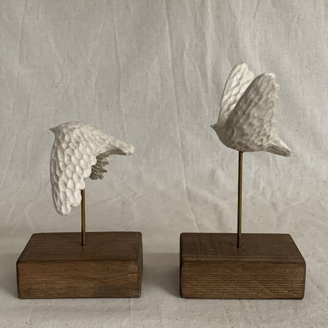 鳥オブジェ(ショート)