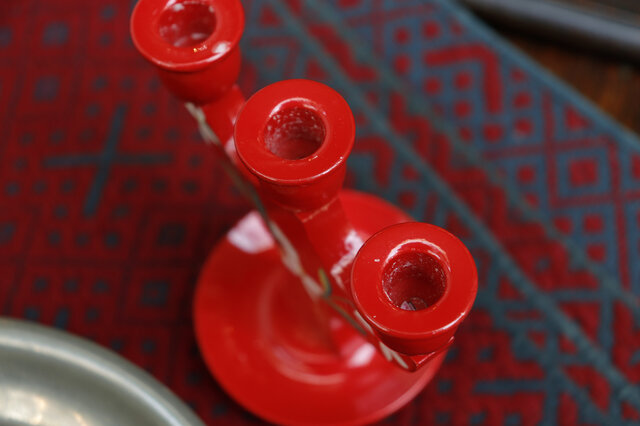 ミニキャンドルホルダー（3本用） | iichi 日々の暮らしを心地よくする