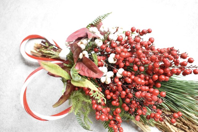 お正月飾り(松と南天)4 | iichi 日々の暮らしを心地よくする