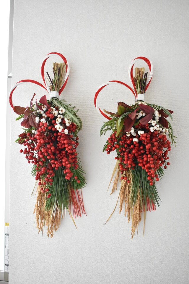 お正月飾り(松と南天)4 | iichi 日々の暮らしを心地よくする