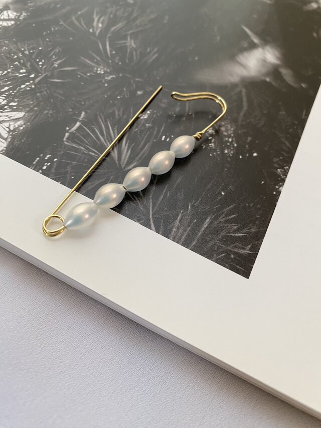 真鍮とJP Vintage Pearls ヴィンテージパール アンティーク
