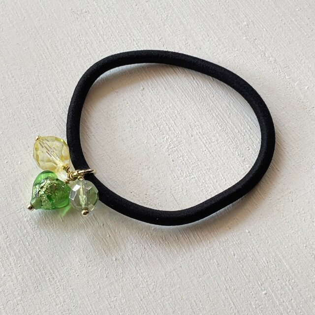 ヘアゴム♡ベネチアンガラス≪一点もの≫