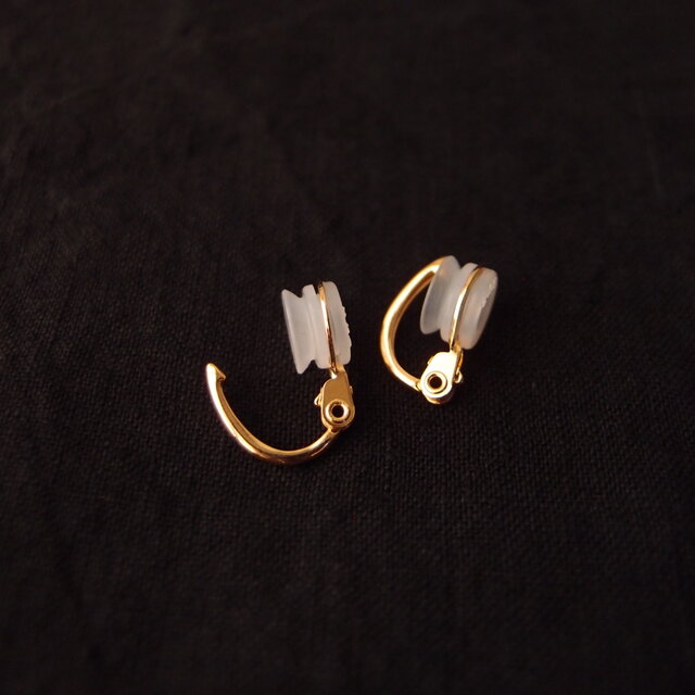 ご予約品・M様】【K14gf】Mixed stone earrings／Blue イヤリング