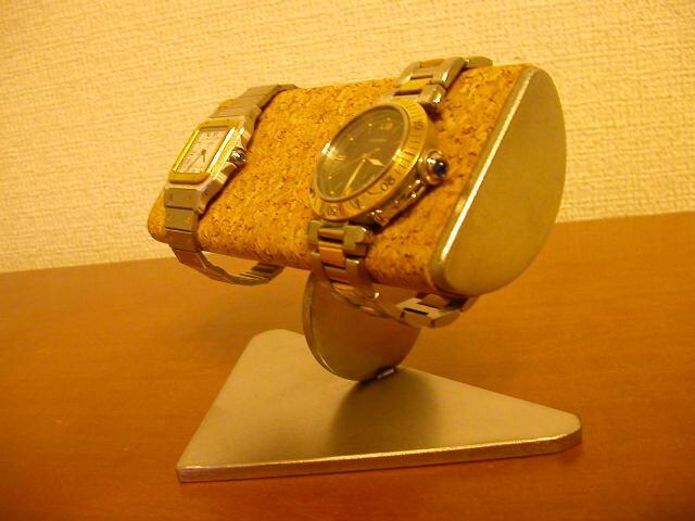 腕時計スタンド 名入れ ラッピング 半円パイプ腕時計スタンド AK