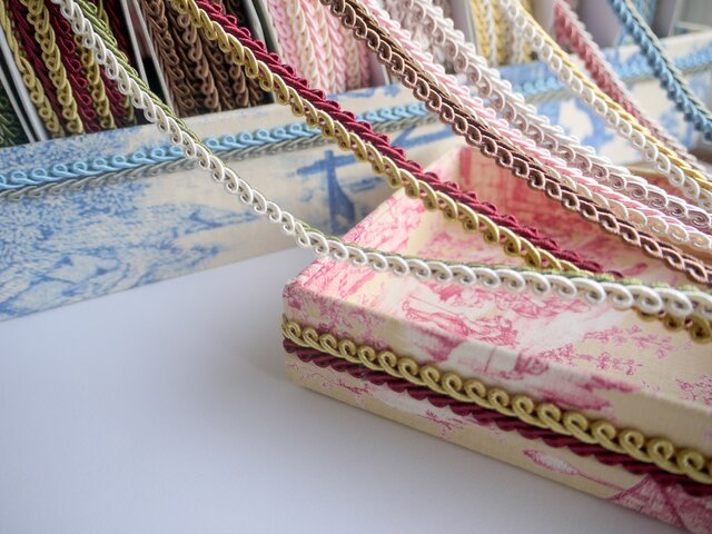 デコレ・スピラーレ 11ミリ幅 ブレード カルトナージュ バッグ 衣装など