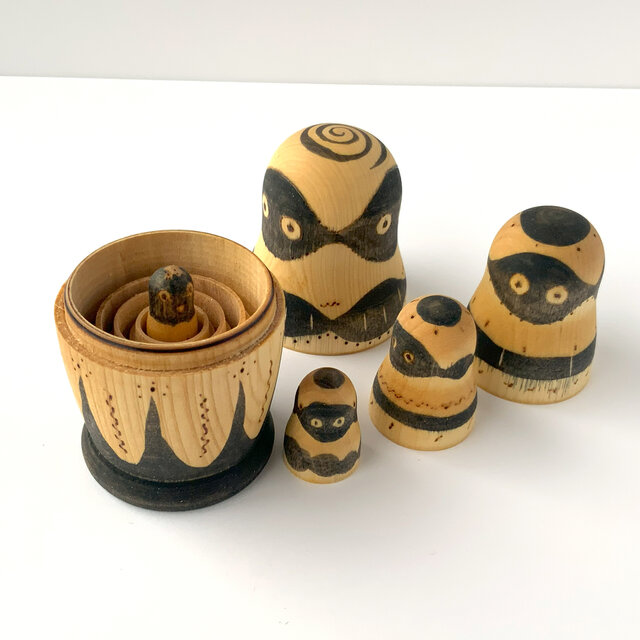 ぼうずマトリョーシカ | iichi 日々の暮らしを心地よくする