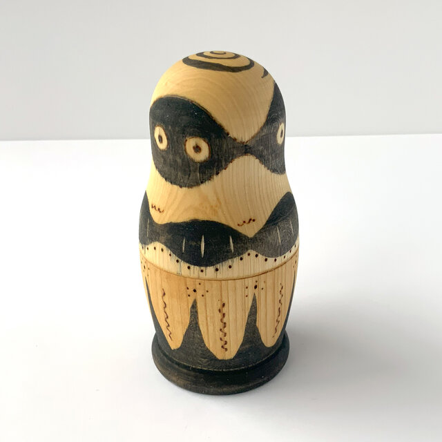 貴重！BEAMS　スカルデザイン マトリョーシカ 5個セット BEAMS（ビームス）の「suicoke / マトリョーシカ（インテリア雑貨