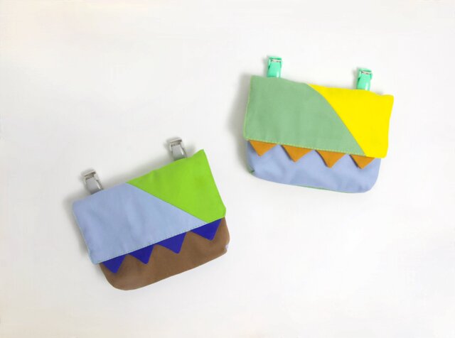 恐竜柄☆カーキ☆移動ポケット☆フタなし☆クリップ付き☆ハンドメイド 楽天市場】移動ポケット マルチポケット 男の子 クリップ付き