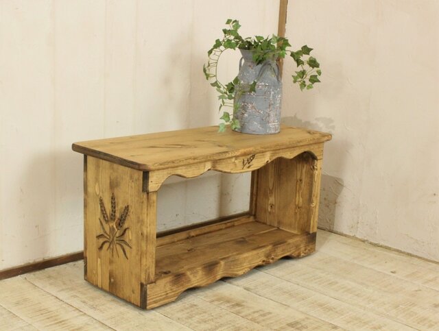 麦穂のワゴン ロータイプ カントリー家具 | iichi 日々の暮らし