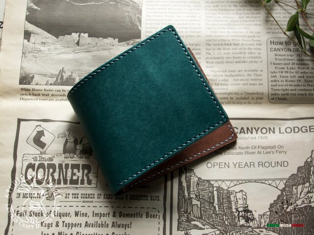 本革　三つ折り財布　マヤ、プエブロ 本革 三つ折り財布 マヤ、プエブロ dc4aceeee9353b3ee74bd34a9c854a