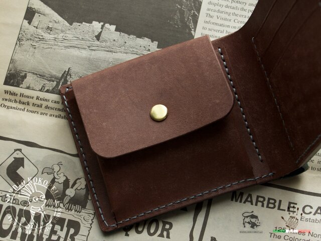 本革　三つ折り財布　マヤ、プエブロ 本革 三つ折り財布 マヤ、プエブロ dc4aceeee9353b3ee74bd34a9c854a