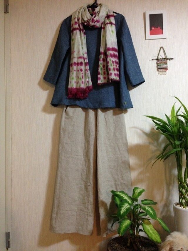 お気に入り登録者１００名突破ｓALE！生成りパンツ