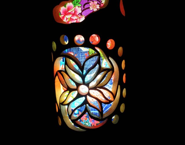 竹灯り・竹あかり・竹灯籠 ～～ 癒しの灯り 華衣ライン☆鈺