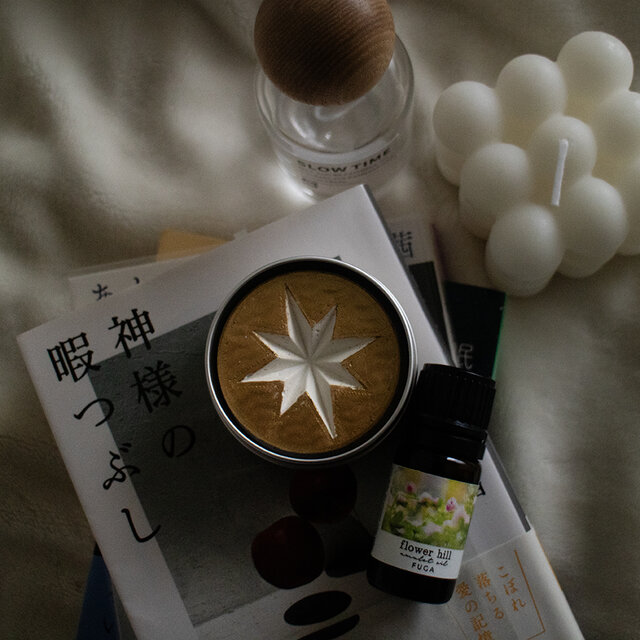 持ち運び便利】mobile star stone | 缶入り星のアロマストーン《星空の