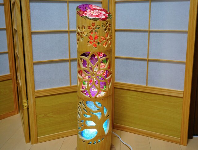 竹灯り・竹あかり・竹灯籠 ～～ 癒しの灯り 華衣ライン☆煌華