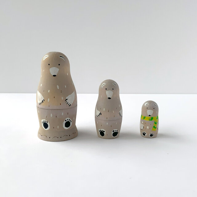 しろくまマトリョーシカ