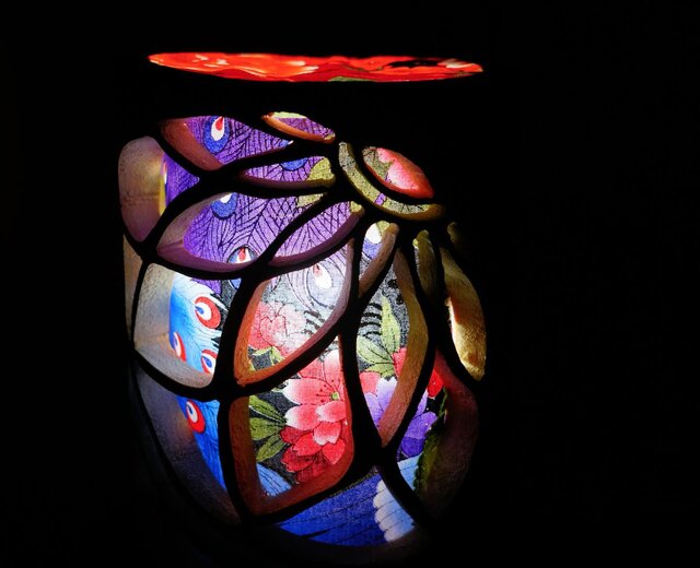 ★竹灯り・竹あかり・竹灯籠　～～ 癒しの灯り　華衣ライン★陽鞠★～～ 竹灯り・竹あかり・竹灯籠 ～～ 癒しの灯り 華衣ライン☆鞠華