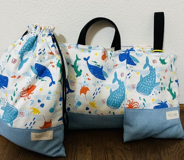 オーダーページ・レッスンバック・入園入学・犬・ダックス・お着替え袋・ランチョン オーダーページ・レッスンバック・入園入学・犬・ダックス・お着替え袋