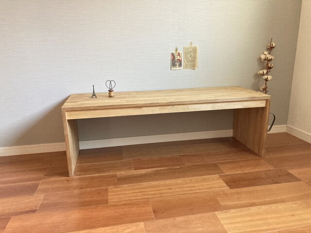 コの字テーブル W120 D40 | iichi 日々の暮らしを心地よくする