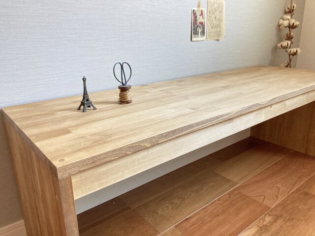 コの字テーブル W120 D40 | iichi 日々の暮らしを心地よくする