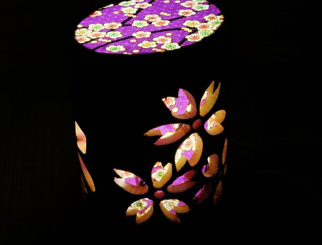 ◆全面彫◆竹灯り・竹あかり・竹灯籠　 ～～ 癒しの灯り ★秋華★～～ ◇全面彫◇竹灯り・竹あかり・竹灯籠 ～～ 癒しの灯り ☆燃焼