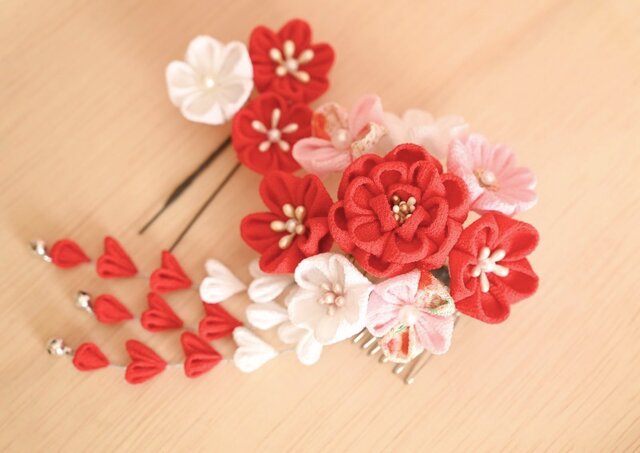 つまみ細工＊七五三 | iichi 日々の暮らしを心地よくするハンドメイド