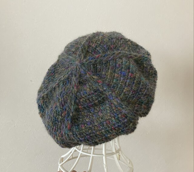 再販】モヘアのベレー帽 | iichi 日々の暮らしを心地よくする