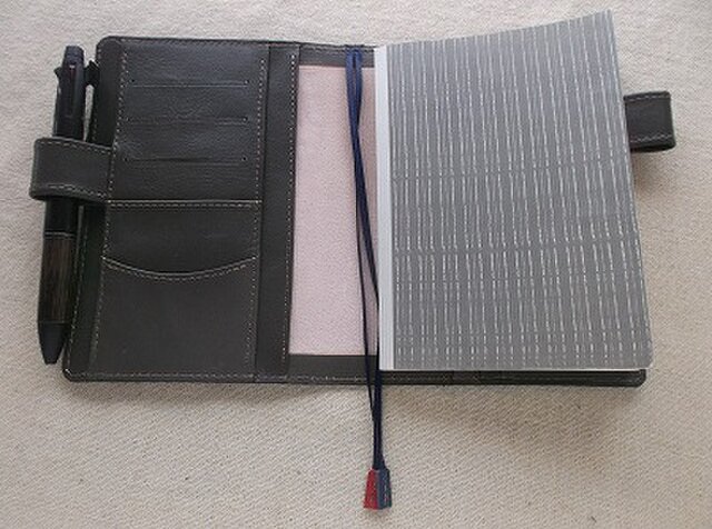 ほぼ日手帳対応　文庫サイズ手帳カバー　刻印＆拭き染め　牛革 ほぼ日手帳対応 牛革文庫サイズ手帳 刻印＆拭き染め | iichi 日々の