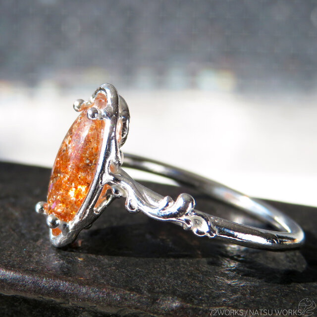 サンストーン リング / Sunstone Ring () | iichi 日々の暮らしを