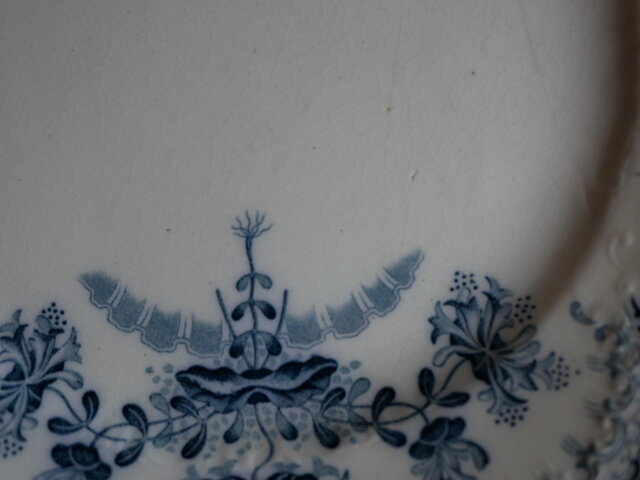 5 サンタマン St.amand アンティークプレート フランスアンティーク