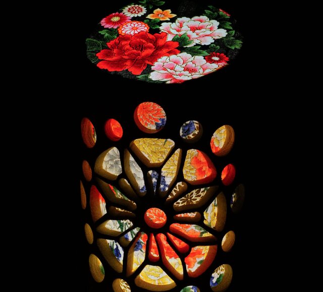 ☆竹灯り・竹あかり・竹灯籠 ～～ 癒しの灯り 華衣ライン☆華文