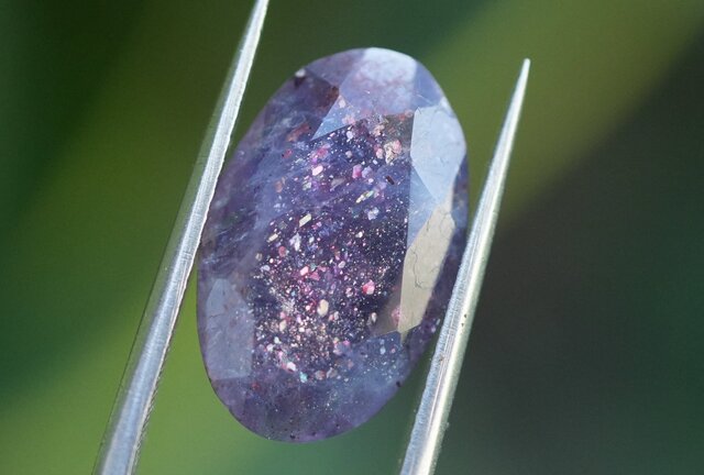 大粒☆5.5ct☆ブラットショットアイオライト サンストーン s1141