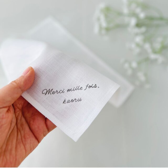 ハンカチ♡ハンドメイド　オーダー　価格表　受付ページ 眠り製作所 公式オンラインショップ / 今治タオルハンカチ