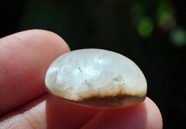 ふわふわ天使☆ホワイトアンフィボールインクォーツ s1156