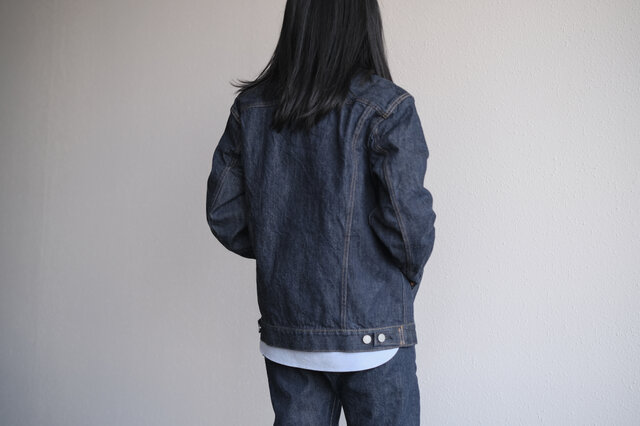 HAND ROOM デニムジャケット　Lサイズ HANDROOM デニムジャケット INDIGO｜unisex3サイズ | iichi 日々