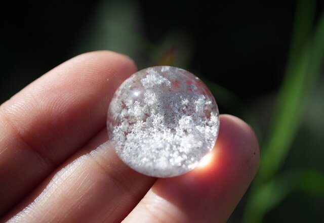 銀白☆ホワイトガーデンクォーツs1163 | iichi 日々の暮らしを心地よく