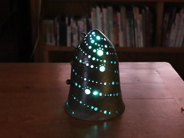 備前焼 ランプシェード(LED照明器具付き) i-095 | iichi 日々の