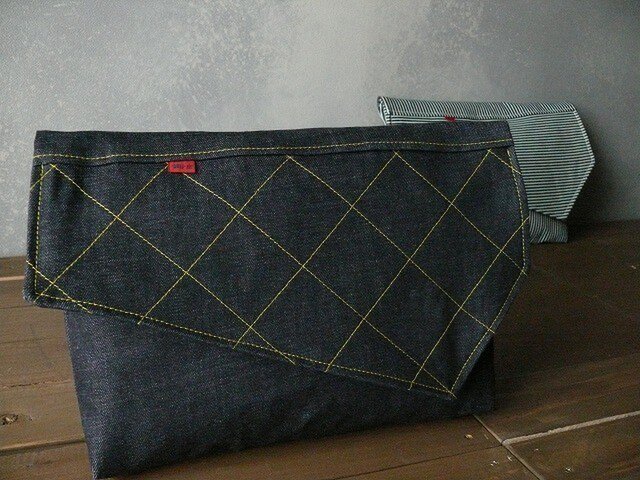 CLUTCH BAG/デニムの画像1枚目