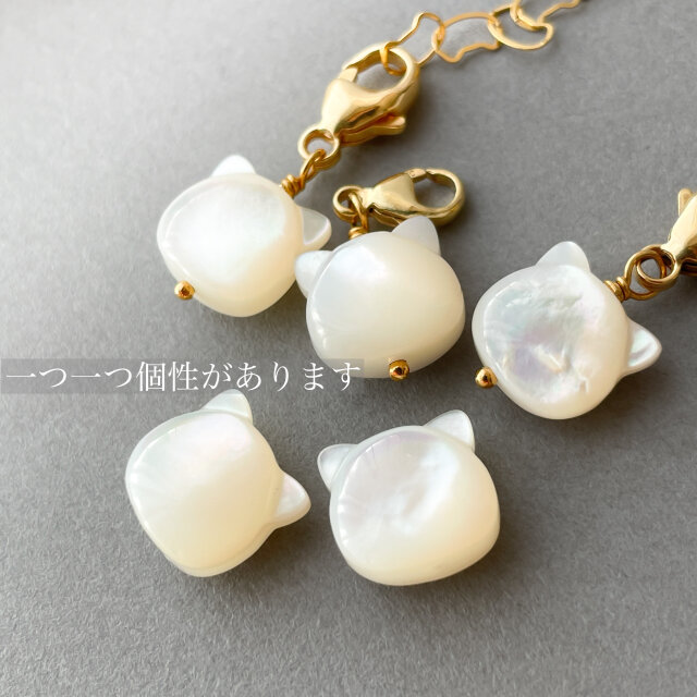 まいにち猫パレード！｜14kgf・猫モチーフチェーンネックレス