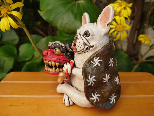 獅子舞（大）フレンチブルドッグ | iichi 日々の暮らしを心地よくする